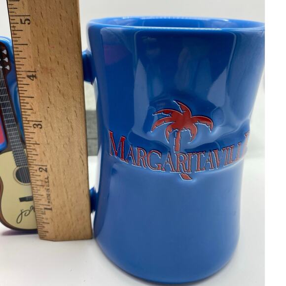 Jimmy Buffet Margaritaville Coffee Mug Guitar Handle LIVE LIFE LIKE - Picture 5 of 5